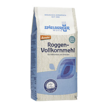 Spielberger Online Shop Spielberger Roggen Vollkornmehl Demeter 1kg