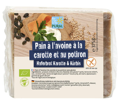 Pural Hafer Vollkornbrot, Schnittbrot 