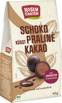 Rosengarten Schoko küsst Praliné Kakao 85g/A