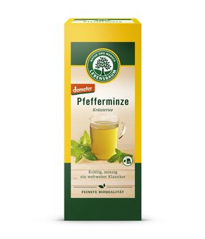 Lebensbaum Pfefferminztee Kräutertee demeter