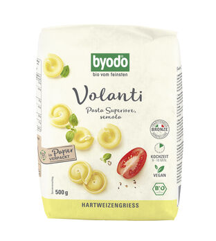  Byodo Volanti semola (gedrehte Hütchen) Dischi Bio