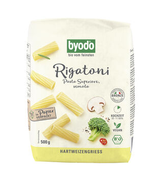 Bio-Rigatoni semola von Byodo