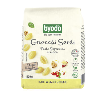 Byodo Gnocci Sardi semola Bio