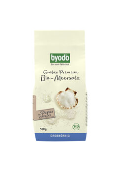 Byodo Grobes Atlantik Meersalz (für die Mühle, Salzmühle)