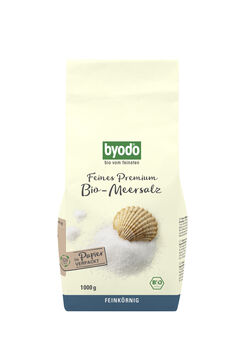 Byodo Atlantik-Meersalz feinkörnig, ohne Rieselhilfe 
