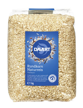 Davert Rundkorn Naturreis 1kg