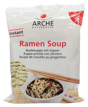 Arche Ramen Japanische Nudelsuppe mit Ingwer 108g 