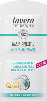 Lavera basis sensitiv Anti-Falten Maske Q10 10ml