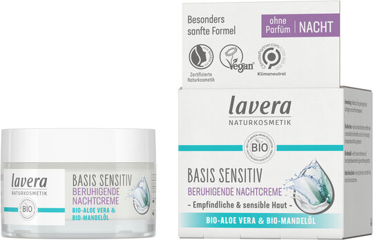 Lavera basis sensitiv Beruhigende Nachtcreme 50ml