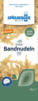 Spielberger Dinkel-Bandnudeln, hell, 9mm breit, demeter
