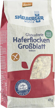 Spielberger Online Shop Spielberger Glutenfreie Haferflocken Grossblatt 475g