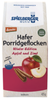 Spielberger Hafer Porridgeflocken Apfel Zimt, Winteredition, demeter - 400g