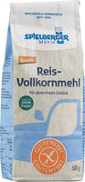 Spielberger Glutenfreies Reis-Vollkornmehl, demeter 500g