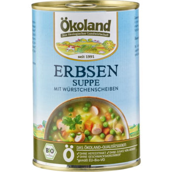 Ökoland Erbsensuppe Erbsentopf 400ml