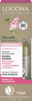 LOGONA Moisture Lift 2-Phasen Serum sofort straffende Rosenessenz mit Bio-Ros 30ml 