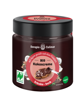 Serapis Culinar Kokos-Creme Schoko herb 200g/A