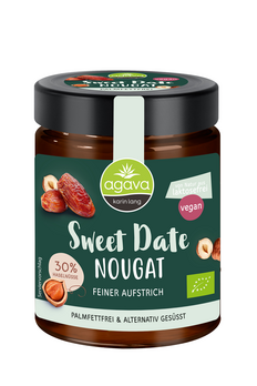 agava Sweet Date Nougat 300g