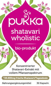 PUKKA Shatavari Wholistic Kapseln 30 Stück