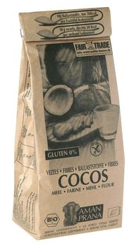 Amanprana Kokos-Mehl, glutenfrei Cocos