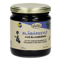 Linneás svenska Blåbärssylt Blaubeer Fruchtaufstrich 320g